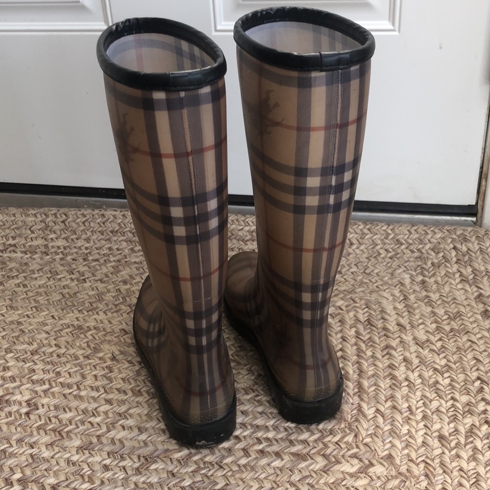 Burberry Rain Boots - Picture 2 of 3